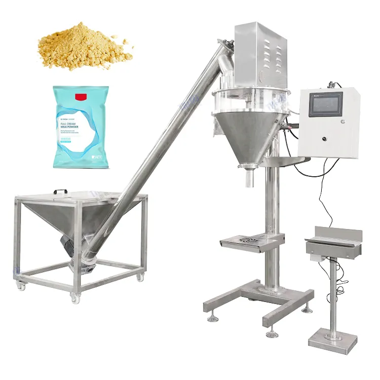 Schnecken protein pulver füll maschine/automatische 1kg 2kg 5kg Mehlpulver-Verpackungs maschine/Formfüll maschinen für Pulver