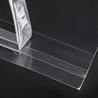 Sacs en plastique transparents OPP autocollants personnalisés en usine pour l'emballage du pain et des biscuits.