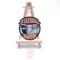 Patchs tissés Accessoires de robe Fer sur le support Haute qualité Nouveaux modèles Patch Patchs de logo personnalisé Design mignon