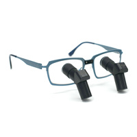 Loupes dentaires Ergo TTL compatibles avec lampe frontale, Loupes à grossissement traversant le lentille pour dentiste et laboratoire dentaire