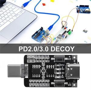 โมดูลปลอมแปลงสัญญาณ TYPE-C ชาร์จเร็ว QC2.0/3.0 สำหรับกระตุ้นเมนบอร์ด ปรับแรงดันไฟได้ 9v12v20v - Product Image 4