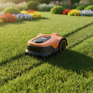 Cortacésped Robótico Inteligente 2026 con Ancho <span class=keywords><strong>de</strong></span> Corte <span class=keywords><strong>de</strong></span> 22 cm, Cortacésped Automático para Jardín <span class=keywords><strong>de</strong></span> 1500 m² con Navegación GPS - Product Image 1