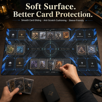 Fabricant de tapis de jeu TCG personnalisés à faible MOQ, impression OEM ODM avec contrôle de qualité et vérification de fidélité des couleurs