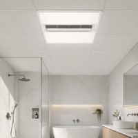 DC Borstelloze Motor Plafondventilator met Verlichting 600x600 Ultra Slank Paneel Afstandsbediening Badkamer Keuken Commerciële Ventilator met Verlichting