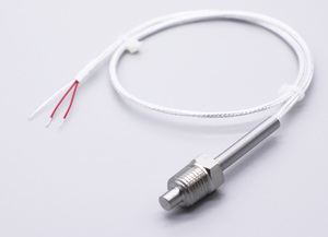 1/4-18npt chủ đề PT100 RTD cảm biến nhiệt độ thăm dò cho áp lực cao Tàu Hơi Nước nồi hơi ống ống - Product Image 2