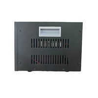 Stabilisateur de tension automatique monophasé SOV TM-5000VA avec relais régulateur, affichage numérique LED et interrupteur de bypass