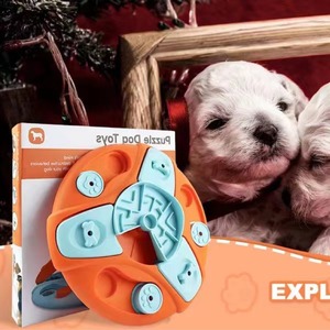 Interaktif yavaş bulmaca besleyici köpek kase oyunu oyuncak Pet hareketi ve davranır ile interaktif oyuncak - Product Image 4