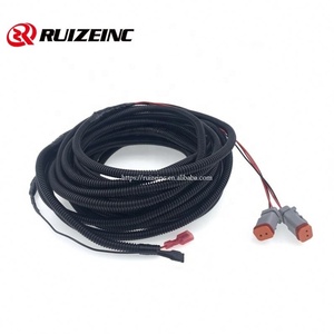 Deutsch 4 pin nam nối DTP04-4P Y Splitter lắp ráp Cáp 14awg 6M ô tô ánh sáng hệ thống dây điện khai thác - Product Image 4