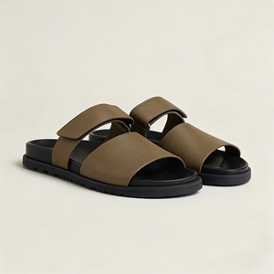 Sandalias Planas de <span class=keywords><strong>Plataforma</strong></span> de Diseño de Alta Calidad, Ligeras, Casuales, para Exteriores, Antideslizantes, con Correa Dorada, Cómodas - Product Image 2