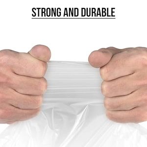 Professional Design Drawstring Garbage <b>Bag</b> Trash <b>Bag</b> HDPE LDPE Disposable Household Waste <b>Bag</b> with Blue Handles - Product Image 6