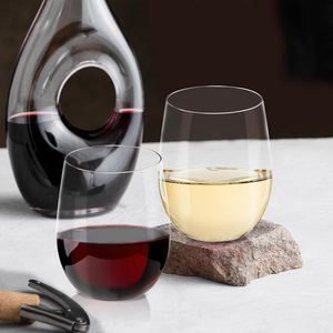 Verre à vin en plastique PET de haute qualité de 12OZ tasse à vin rouge en forme d'oeuf <span class=keywords><strong>sans</strong></span> <span class=keywords><strong>pied</strong></span> incassable pour usage alimentaire - Product Image 4