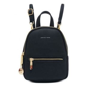 Multi-Function Female Casual PU <b>Leather</b> Shoulder Bag <b>Mini</b> Women <b>Leather</b> <b>Backpack</b> Sky Blue Color - Product Image 3