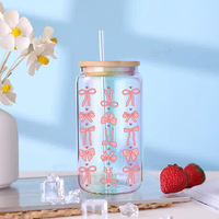 Transferts DTF Fairy pour gobelets 16oz, motifs 'Sweet Girl Secret Thoughts' et 'Black Girl Magic', et enveloppes de gobelets UV DTF, autocollants de transfert thermique DTF