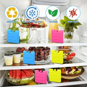 Reusable Color Customized Long Lasting Freezer for Lunch <b>Box</b> <b>Cooler</b> Bag 70ml Square <b>Ice</b> Brick - Product Image 6