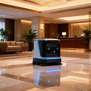 AI thông minh điện mới tự hành thương mại nước lạnh khử cặn/Tước sàn rửa <span class=keywords><strong>robot</strong></span> tự động làm sạch quét - Product Image 1