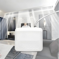 Diffuseur d'air frais rechargeable en gros avec logo personnalisé, diffuseur de parfum électrique en PP, portable, contrôle par application, sans eau, pour systèmes CVC
