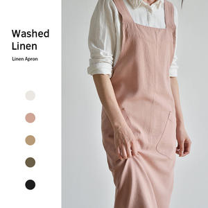 Ceinture de jardinage réutilisable de style <span class=keywords><strong>japonais</strong></span> minimaliste en coton et <span class=keywords><strong>lin</strong></span> lavé, écologique et durable, pour hommes et femmes, vente en gros d'usine - Product Image 2