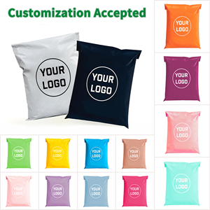 Sac d'expédition pour vêtements en tissu biodégradable personnalisé imprimé avec logo, sac polyvalent auto-adhésif pour l'expédition et l'emballage - Product Image 4