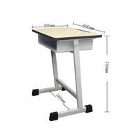 Meubles de classe modernes en métal pour écoles primaires, ensemble de table et de chaise pour élèves, directement de l'usine