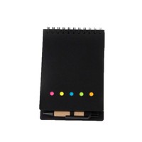 Pour Amazon A6 cahier combiné avec insertion de stylo Note autocollante à bille cahier à spirale à feuilles mobiles coffret cadeau d'affaires