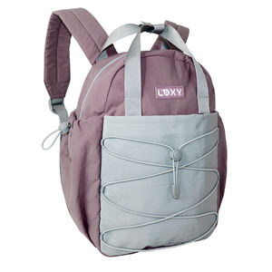 Unisex Light Gray Lightweight <b>Nylon</b> Normcore/Minimalist Characters Pattern Durable Portable Outdoor <b>Backpack</b> 20-37L Zipper - Product Image 2