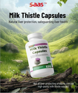 Kapsul Natural Milk Thistle (120 lembar) untuk perlindungan hati-bukan untuk wanita hamil <span class=keywords><strong>2</strong></span> kapsul setiap kali - Product Image 4