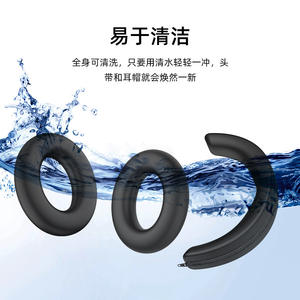 Adecuado para <span class=keywords><strong>SENNHEISER</strong></span> MOMENTUM 4 Funda protectora de silicona para auriculares a prueba de golpes - Product Image 4