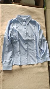 S-5XL profession elles Hemd Langarm Korean Slim Fit Abendkleid Frauen Arbeits kleidung und Hemden - Product Image 6