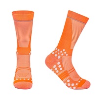 Chaussettes de sport personnalisées en coton respirant, à séchage rapide, écologiques, unisexes, pour le tennis, la course à pied, avec logo, compression, vente en gros