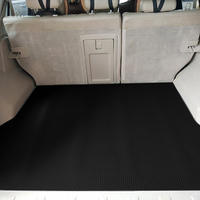Alfombrilla Universal de goma y PVC para el maletero, protección para todo tipo de clima, de alta calidad, color negro, resistente, para parte trasera de SUV