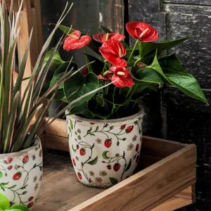 <span class=keywords><strong>Pot</strong></span> <span class=keywords><strong>de</strong></span> fleurs en céramique rétro, décorations pour la maison, rose française, pots <span class=keywords><strong>de</strong></span> fleurs créatifs <span class=keywords><strong>de</strong></span> style pastoral, pots <span class=keywords><strong>de</strong></span> jardin et jardinières <span class=keywords><strong>de</strong></span> grande taille pour l'extérieur - Product Image 5