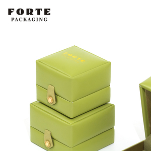 Boîte de rangement pour bijoux en cuir FORTE, nouveau design, arrivée tendance, pour femmes, angle droit - Product Image 6