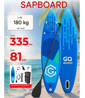 Planche de paddle gonflable SUP, planche de surf de randonnée, planche de surf portable avec pont antidérapant pour adultes et débutants