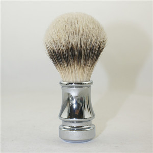 Poignée en aluminium 100% <span class=keywords><strong>blaireau</strong></span> <span class=keywords><strong>blaireau</strong></span> pour hommes - Product Image 2