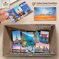 Aimants de Réfrigérateur à Sublimation Vierge Personnalisables en Métal, Résine ou Fer-blanc pour Logo, Photo, Souvenir