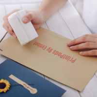 Imprimante jet d'encre portable automatique mini nouvelle génération LLRH Printpods 2025 pour l'impression de logos DIY sur gobelets et boîtes en papier – Garantie 1 an