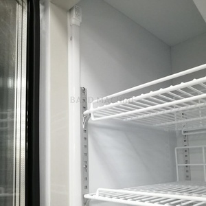 Refrigerador <span class=keywords><strong>vertical</strong></span> de botella de cerveza de una sola puerta de vidrio personalizado para supermercado, refrigerador de bebidas con pantalla <span class=keywords><strong>vertical</strong></span> para Bebidas frías - Product Image 3