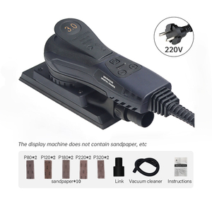 Ponceuse orbitale électrique sans balais carrée 350W, excentricité aléatoire 150mm, 50/60Hz, 120V-240V - Product Image 6