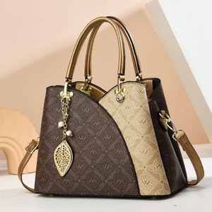 Sac à main classique imprimé en gros pour femmes 2026 – Sac à bandoulière incliné tendance en cuir PU de haute qualité - Product Image 1