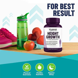 Height Growth Support Capsules for Kids Teens Adults Bone Density & Joint Wellness 60 Count - Product Image 3