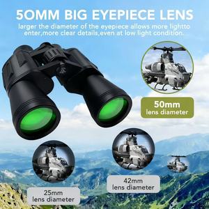 <span class=keywords><strong>Binoculares</strong></span> Portátiles de Alta Potencia para Adultos 20x50, <span class=keywords><strong>Binoculares</strong></span> Compactos con Zoom Manual Plegable de <span class=keywords><strong>Largo</strong></span> <span class=keywords><strong>Alcance</strong></span> y Alta Definición, Telescopio Profesional - Product Image 2