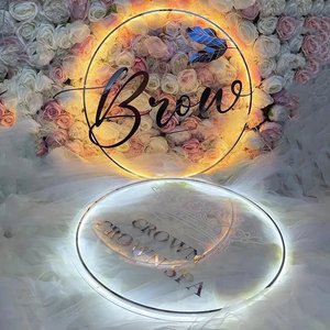 Letrero LED Acrílico 3D Personalizado con Retroiluminación y Resistencia al Agua IPX6 para Publicidad en Salones de Belleza, Barberías, Hospitales, Uso Interior/Exterior - Product Image 3