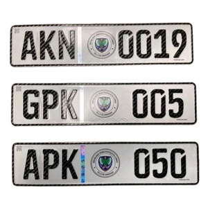 Custom embossed aluminum reflective <strong>license</strong> <strong>plates</strong> from Gauteng, South Africa, suitable <strong>for</strong> cars, motorcycles, and <strong>trailers</strong> - Product Image 4