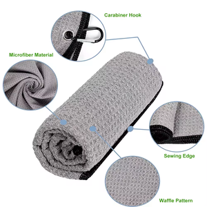 Toallas de Golf CZFIT de Alta Calidad, Secado Rápido, Portátiles, Suaves y Amigables con la Piel Personalizable de Alta Calidad - Product Image 6