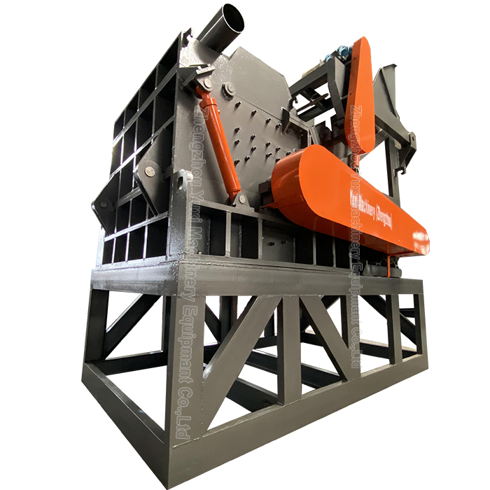 Car Shell Crusher Waste Metal Briquette Breaking Crushing Machine Scrap Steel Crushing Production Line