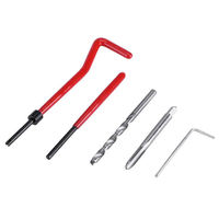 Kit de réparation de filetage métrique en acier inoxydable, jeu de tarauds et de filières pour la réparation de camions automobiles