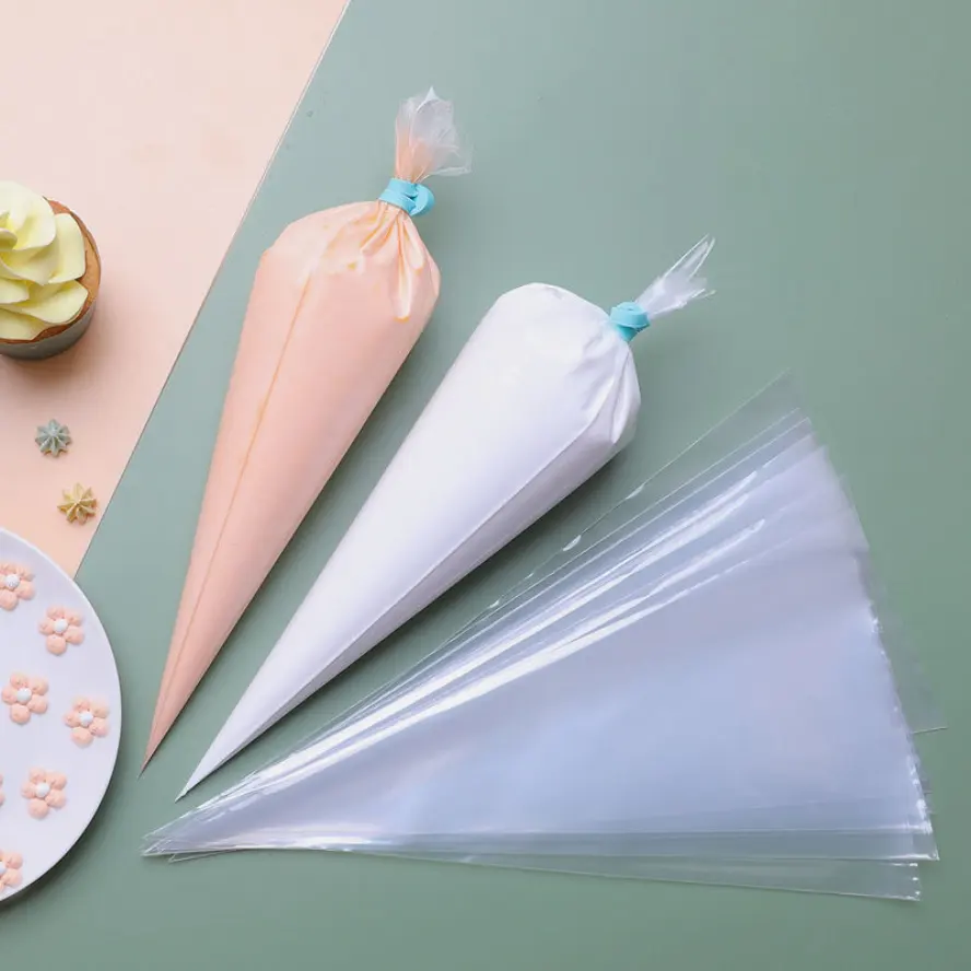 Plastic Icing Piping Bag Cake Cupcake Decorating Pastry Bags For Icing And Frosting Decoration Bags