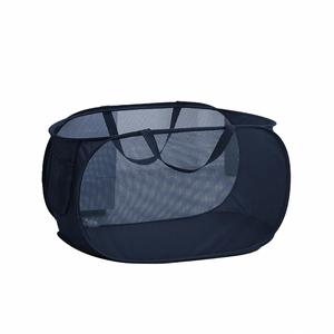 Cesto de Ropa Plegable Horizontal con Logotipo Personalizado, Bolsa de Almacenamiento de Ropa Sucia Portátil de Malla de Poliéster - Product Image 6