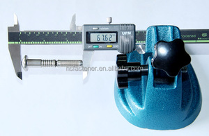 Thép không gỉ A2-70 Metric chủ đề đầu Lớp 10 lớp Huck khóa <span class=keywords><strong>Bolt</strong></span> ban đầu huckbolt Huck bom mù <span class=keywords><strong>Bolt</strong></span> Huck bom đinh tán - Product Image 2