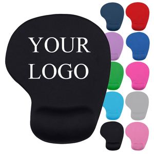 Wholesale Custom Design Mouse Pad With Promotion Logo Sublimation Blank Desk Rubber PVC Printing Logo <b>Wrist</b> <b>Rest</b> Eva Mousepad - Product Image 1